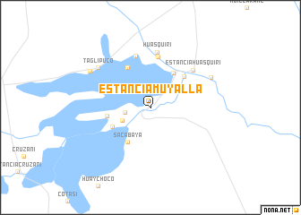 map of Estancia Muyalla