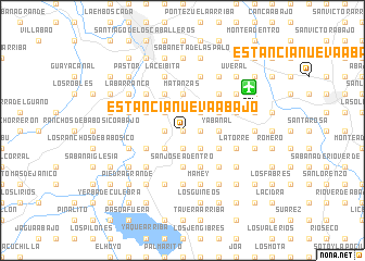 map of Estancia Nueva Abajo