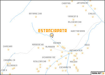 map of Estanciapata