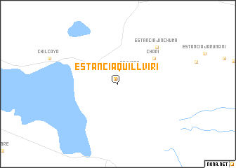 map of Estancia Quillviri