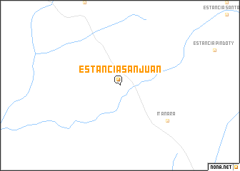 map of Estancia San Juan