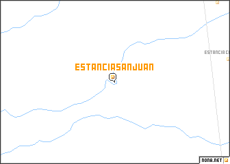 map of Estancia San Juan