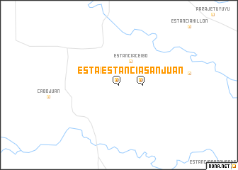 map of Estancia San Juan