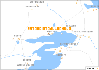 map of Estancia Tajllu Phujo