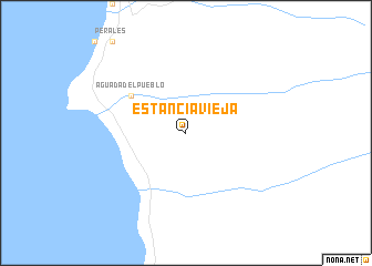 map of Estancia Vieja