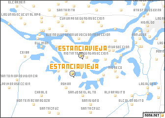 map of Estancia Vieja