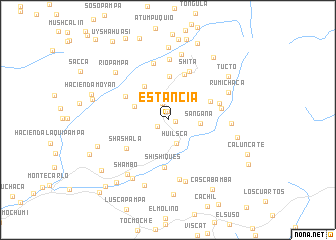 map of Estancia