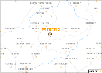 map of Estancia