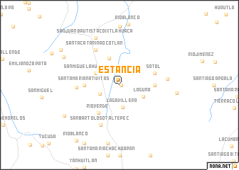 map of Estancia