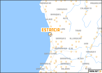 map of Estancia