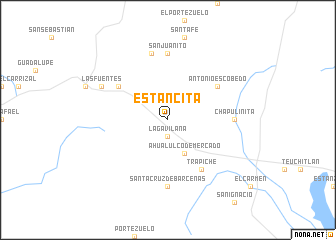 map of Estancita