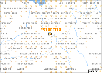 map of Estancita
