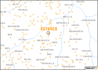 map of Estanco