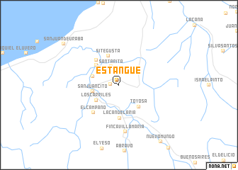 map of Estangue