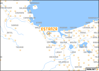 map of Estanza