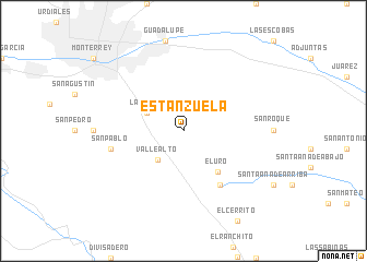 map of Estanzuela