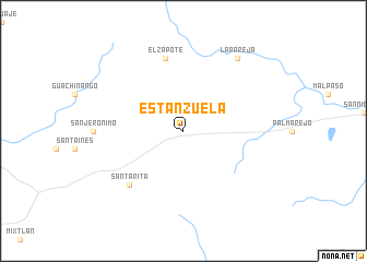 map of Estanzuela