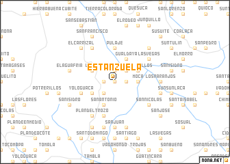 map of Estanzuela