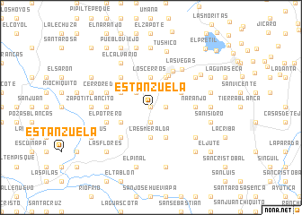 map of Estanzuela