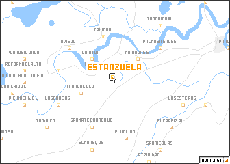 map of Estanzuela