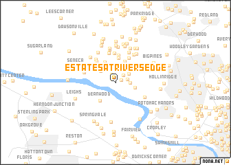 map of Estates At Rivers Edge