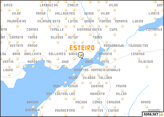 map of Esteiro