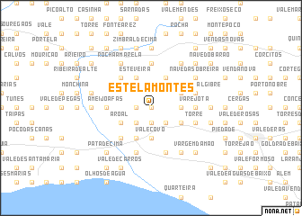 map of Estela Montes