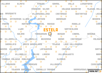 map of Estela