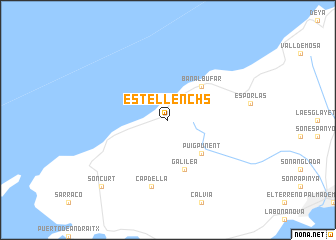 map of Estellenchs