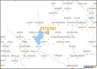 map of Esténoz