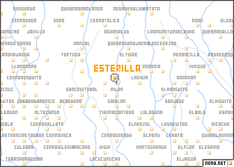 map of Esterilla