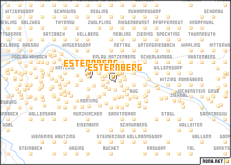 map of Esternberg