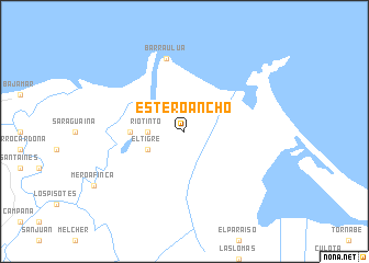 map of Estero Ancho