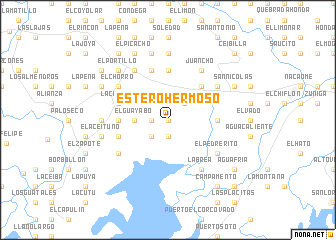 map of Estero Hermoso