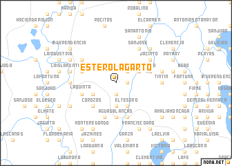 map of Estero Lagarto