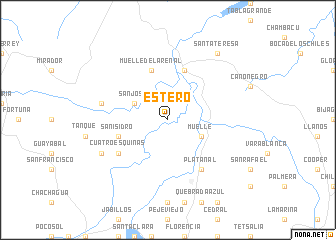 map of Estero