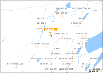 map of Estero