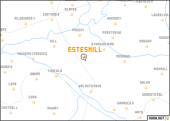 map of Estesmill