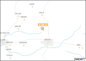 map of Estes