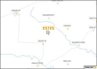 map of Estes