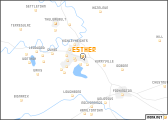 map of Esther