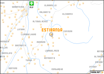 map of Estibanda