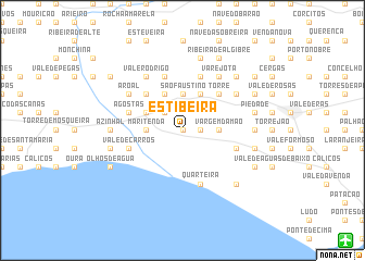 map of Estibeira