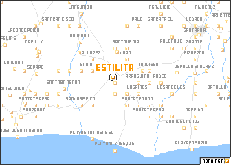 map of Estilita