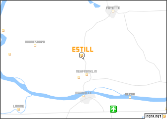 map of Estill