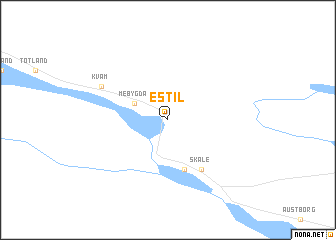 map of Estil