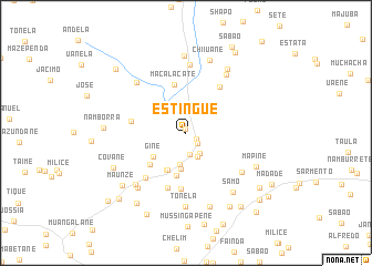 map of Estingue