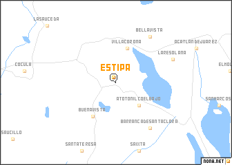 map of Estipa