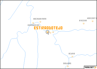 map of Estirão do Tejo