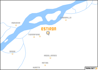 map of Estirón